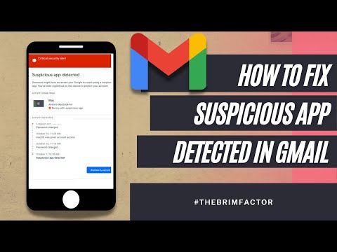 How to Fix Suspicious App detected In Gmail