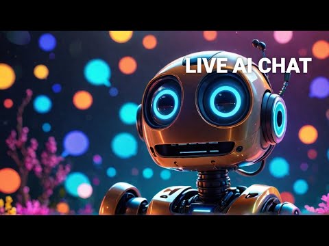 Chat with Artificial Intelligence live on YouTube! #chatgpt #aitube #artificialintelligence #chat