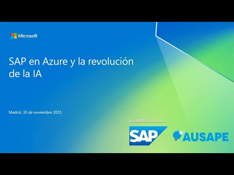 Experiencia SEPE | SAP en Azure y la revolución de la IA