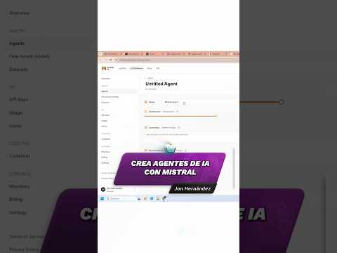 🤖 Ahora puedes crear Agentes con Mistral AI | 💥 #ia #chatgpt #mistral