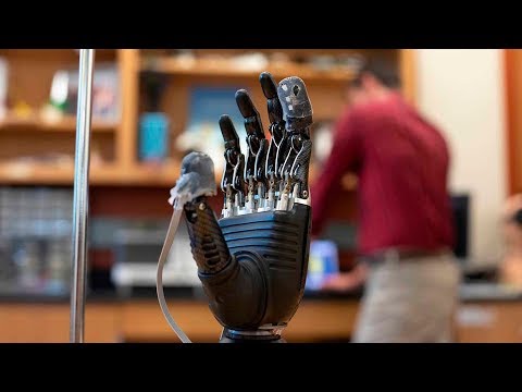Las prótesis con piel electrónica que permiten sentir el dolor