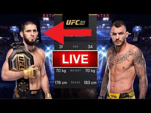 🔴Islam Makhachev vs Renato moicano instead of ￼Arman Tsarukyan pre highlights