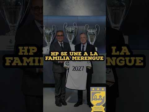 Real Madrid firma patrocinio para manga con HP