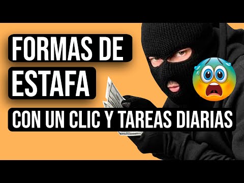 MODALIDAD DE ESTAFA haciendo CLIC y TAREAS diarias | PLATAFORMAS 2025