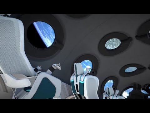 Sneak peek inside Virgin Galactic &#039;spaceplane&#039;