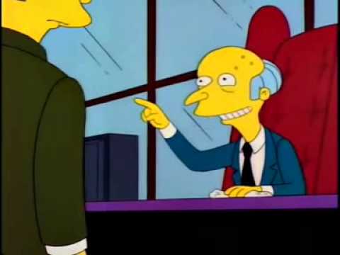 Traiga ese perro, voy a hacerlo vicepresidente ejecutivo - Los Simpson Latino