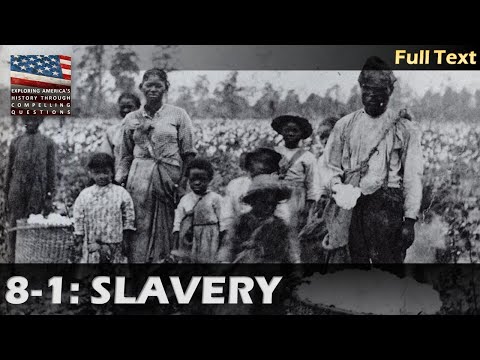 8-1: Slavery