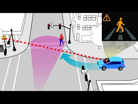 Honda Smart Intersection Technology can see thru buildings, tells drivers what&#039;s around the corner