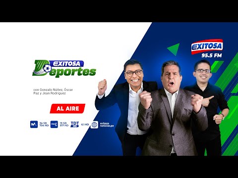 EXITOSA DEPORTES ⚽ con GONZALO NÚÑEZ, ÓSCAR PAZ, JEAN RODRÍGUEZ Y CARLOS PANEZ - 22/04/25