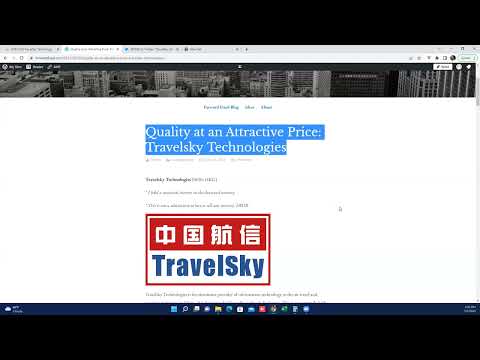 Travelsky Technologies: Monopoly in Air Travel (China)