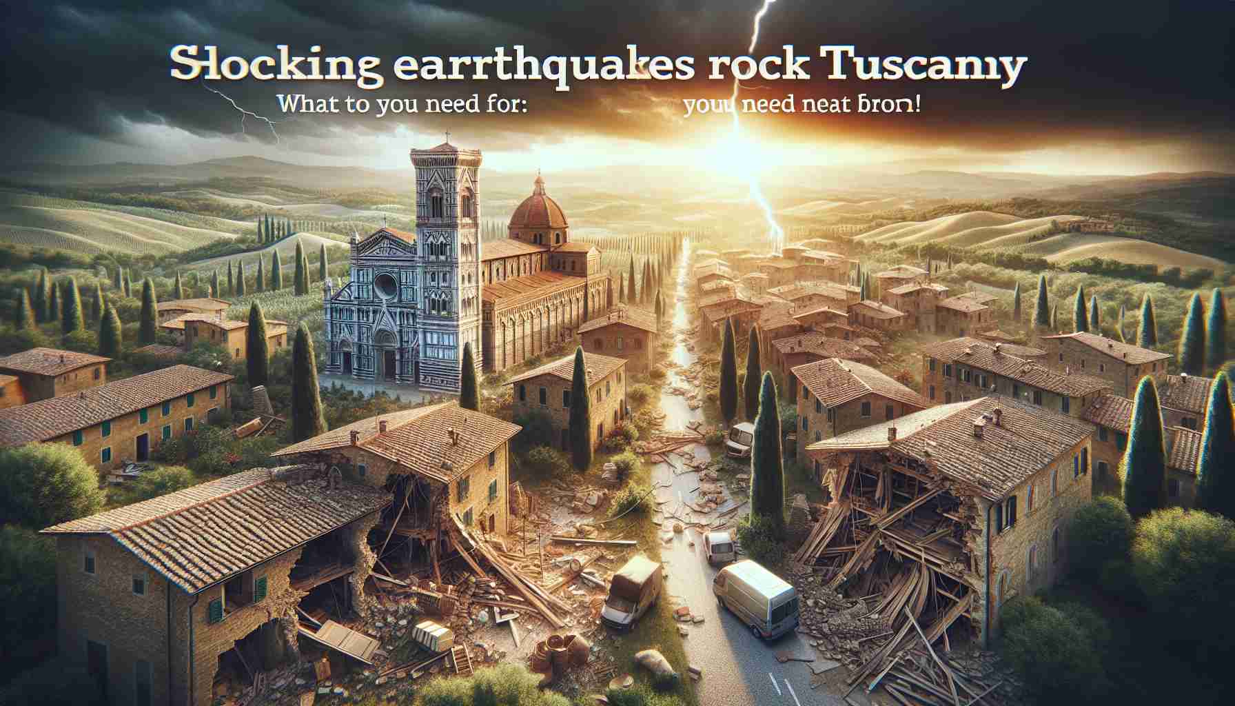 Shocking Earthquakes Rock Tuscany: What You Need to Know