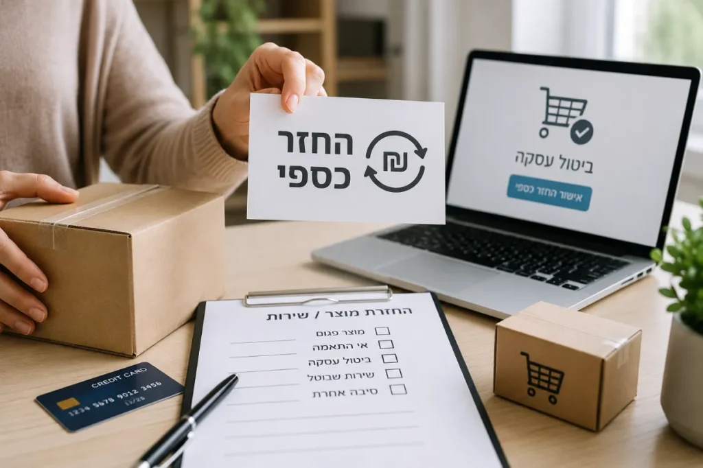 מתי מגיע לכם החזר כספי על מוצר או שירות
