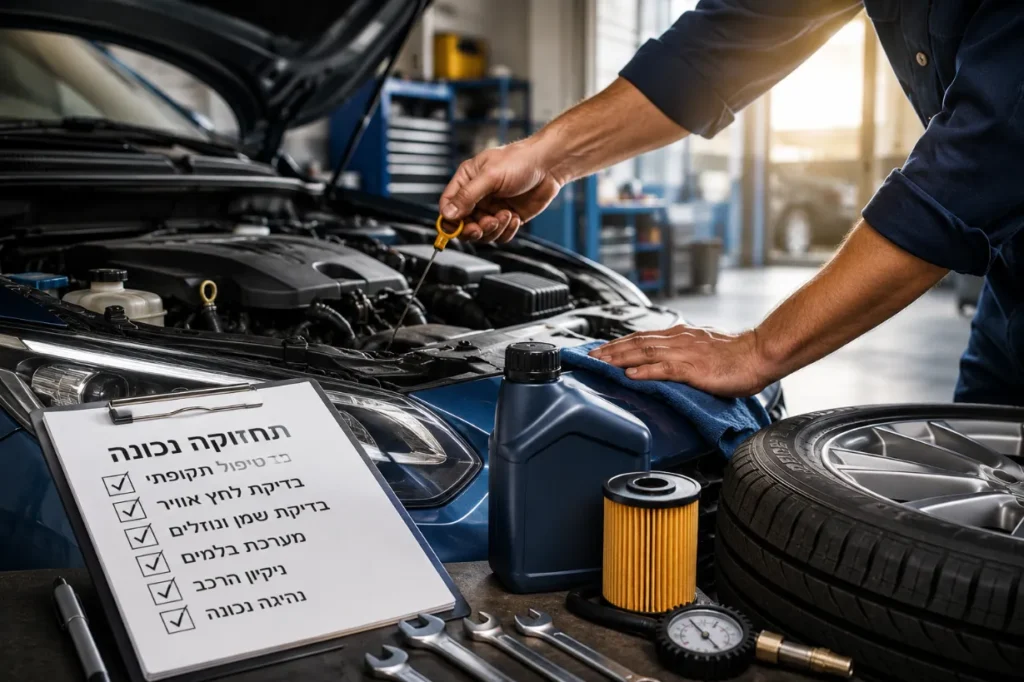 תחזוקה נכונה מאריכה את חיי הרכב